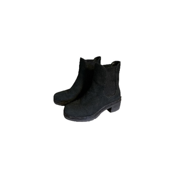 MICHAEL Michael Kors Black Chunky Booties with Rubber Soles - Women’s Size 7.5 - Picture 1 of 9
